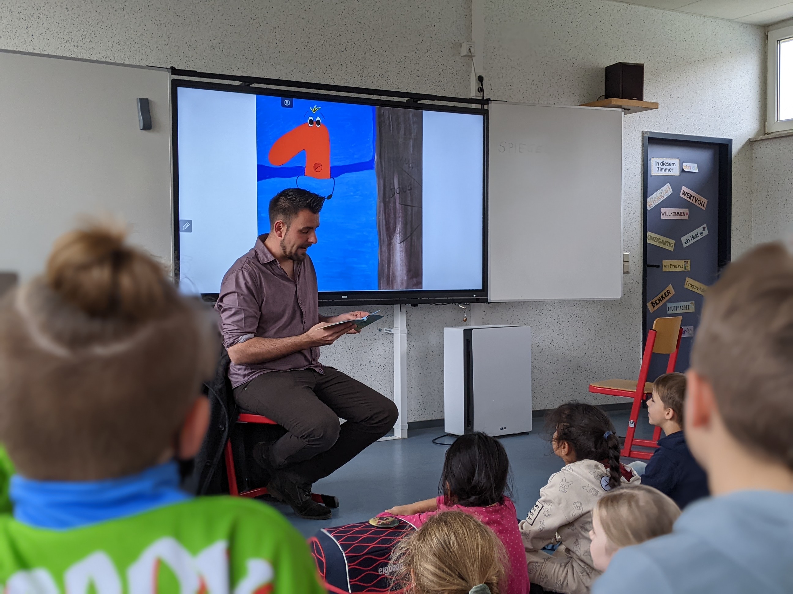 Besuch Autor Felix Walk